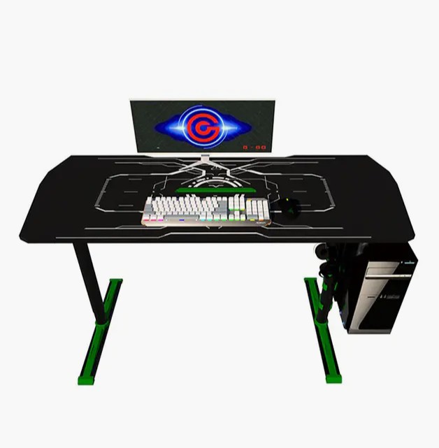 Is the Amazon Bestseller HJ010 T-Race Gaming Desk with CPU Holder and Headphone Hanger the Ultimate Fit for Your Gaming Needs?